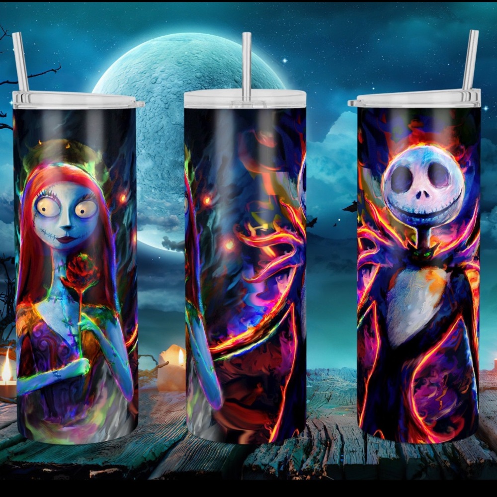 Nightmare Before Christmas Tumbler
